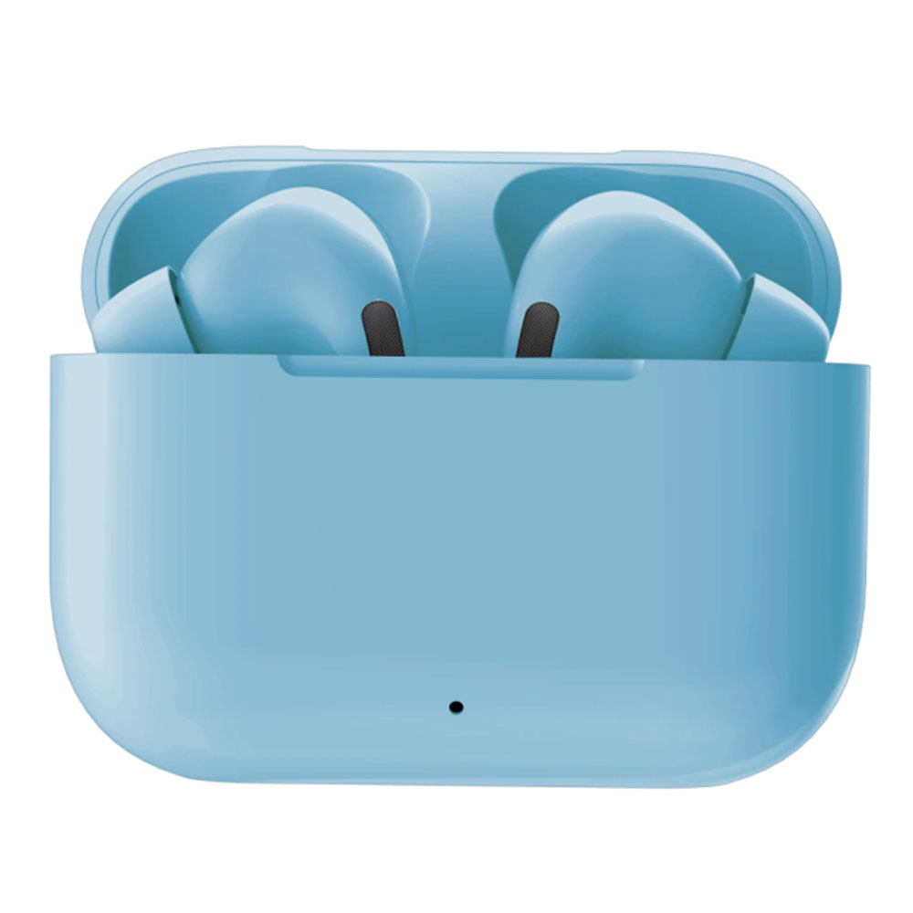 Earbuds Design Headset Wireless Charging Case - Rename, GPS, Bluetooth 5.0 (Matte Blue)''''